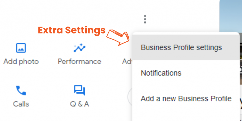 Business Profile Settings