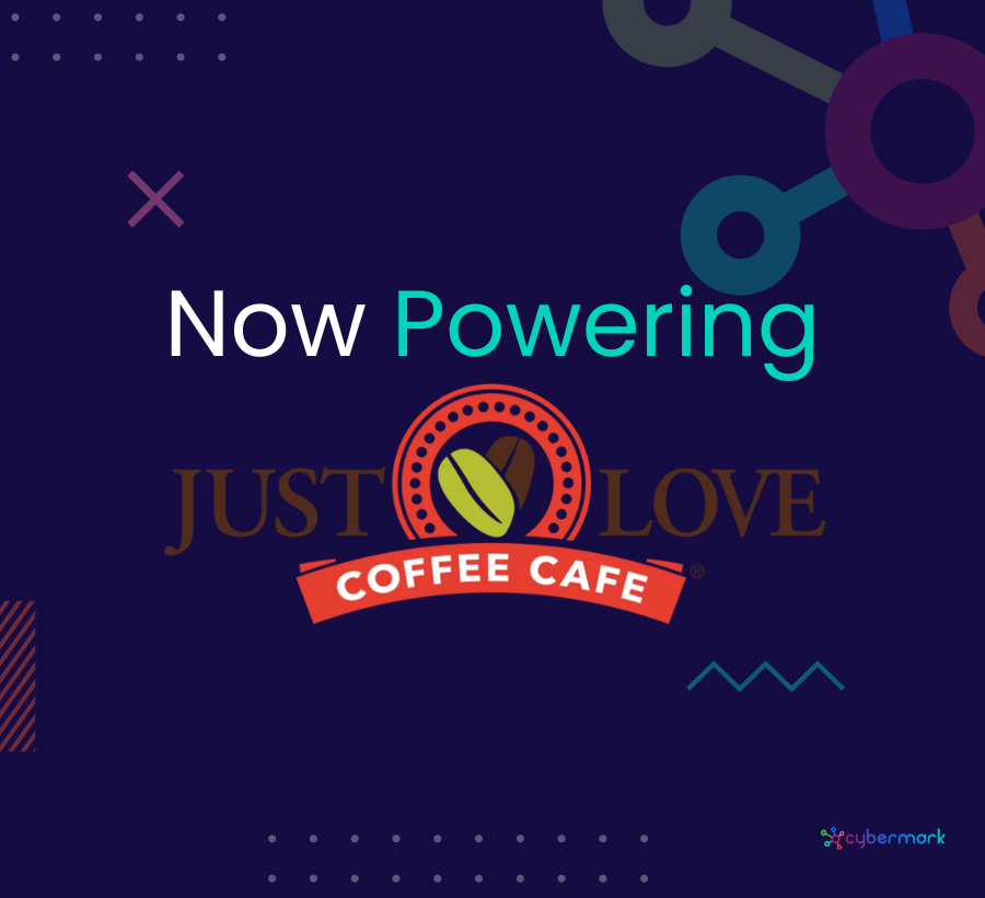 powering just love coffee partnership with CyberMark