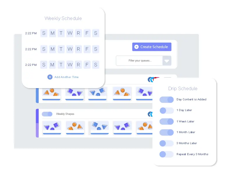 social scheduling details