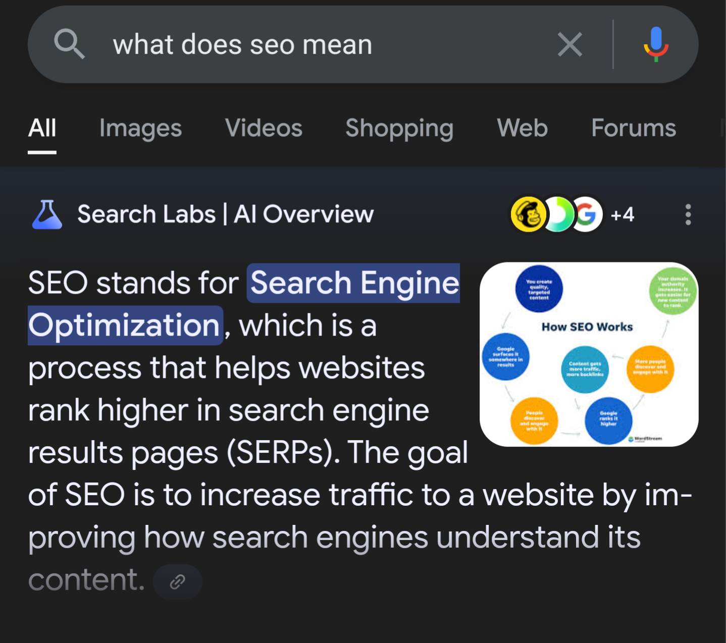 google ai search engine optimization