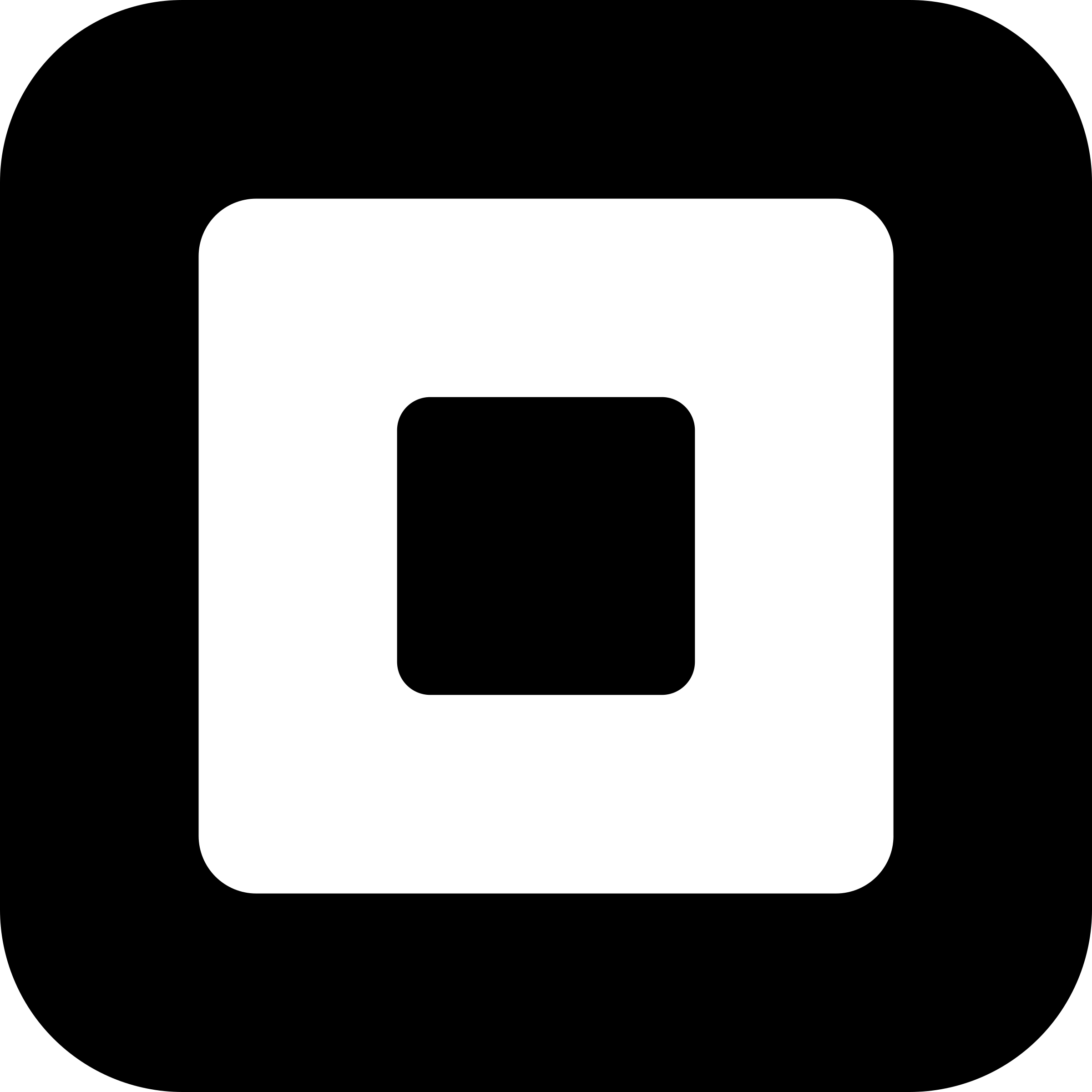 square logo black and white