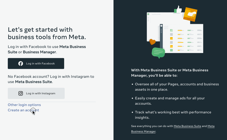 How to Set Up Facebook Ads the Right Way 2 create an account bm