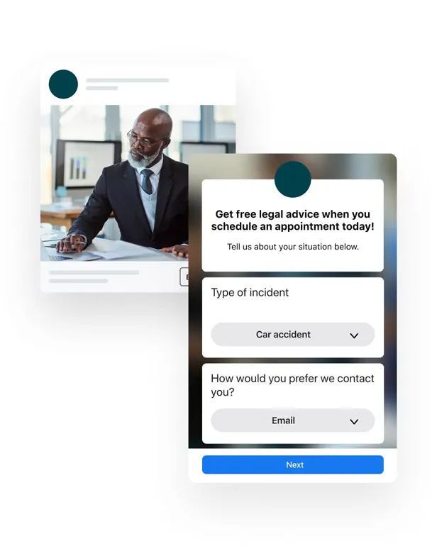 How to Get Better Quality Facebook Leads 3 facebook lead form qualifying questions for legal and consulting