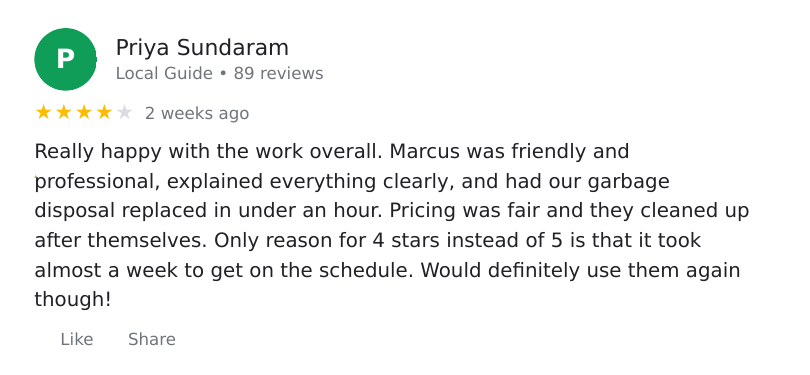 The Home Service Guide to Google Review Responses (Templates Included) 9 review docked star